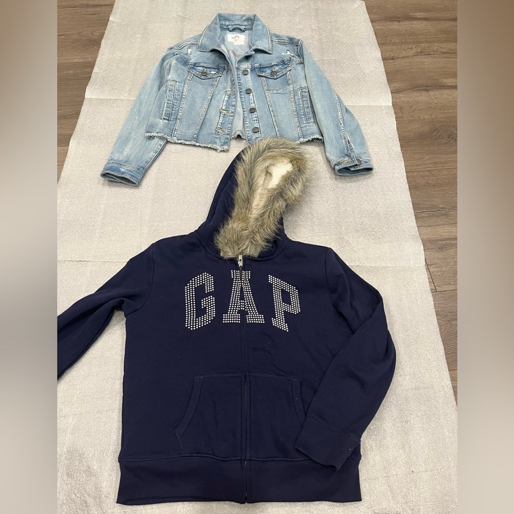 [10-11]Bundle of 2- Girls Fall Jackets